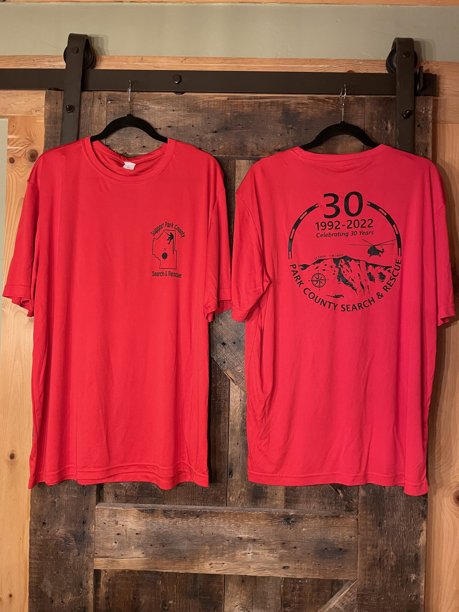 Celebrating 30 Years - RED, Large, Short Sleeve